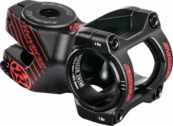 Kaufen Kaufen Reverse Vorbau Black One D-2 MTB Fahrrad Vorbau 31.8mm / 50mm Schwarz/rot 1