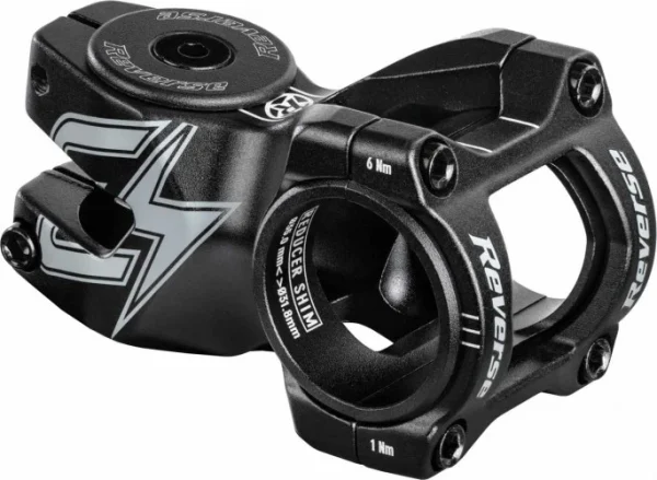 Schönes Reverse Vorbau E-Black One D-2 MTB Fahrrad Vorbau 31.8mm / 50mm Schwarz/grau 1