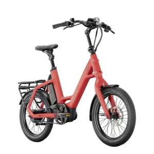 outlet store online bestellen QIO Eins P-E 20” Pedelec E-Bike Compact Fahrrad Rot 2022 6