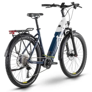 Heißer Verkauf Husqvarna Cross Tourer CT3 27.5” Wave Unisex Pedelec E-Bike Trekking Fahrrad Weiß/blau 2023 7