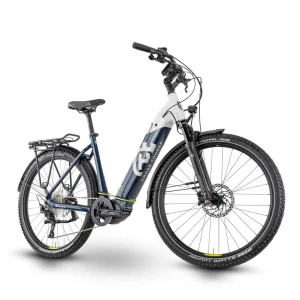 Heißer Verkauf Husqvarna Cross Tourer CT3 27.5” Wave Unisex Pedelec E-Bike Trekking Fahrrad Weiß/blau 2023 9