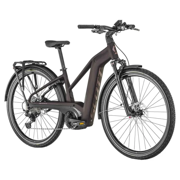 Scott Sub ERide Evo Damen Pedelec E-Bike Trekking Fahrrad Matt Lila 2022 billig online bestellen 3