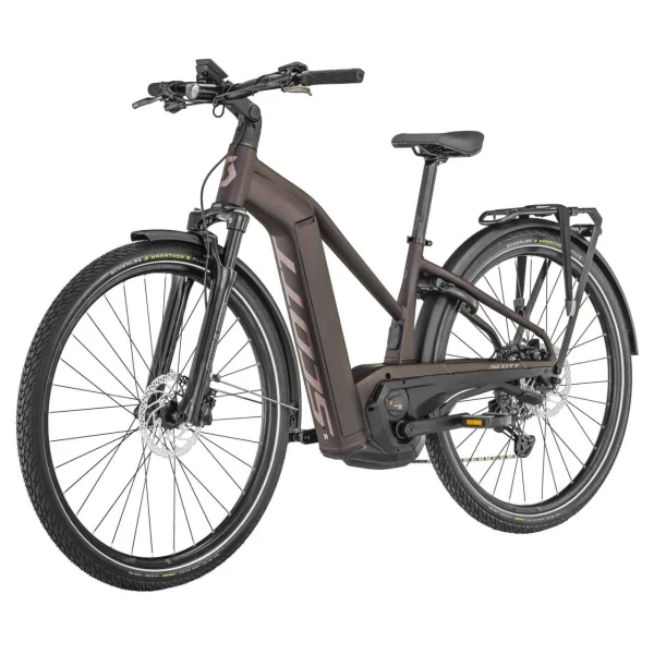 Scott Sub ERide Evo Damen Pedelec E-Bike Trekking Fahrrad Matt Lila 2022 billig online bestellen 4