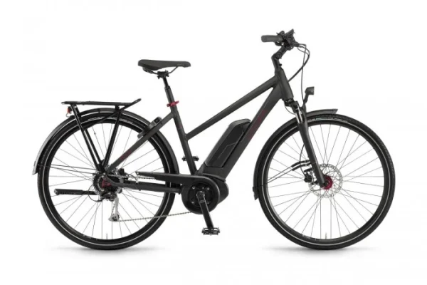 outlet store online Winora Tria 9 500 Damen Pedelec E-Bike Trekking Fahrrad Schwarz 2021 1