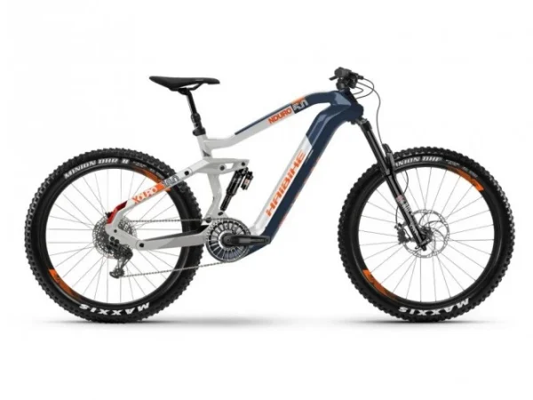 Haibike Xduro Nduro 5.0 Flyon 27.5” Pedelec E-Bike MTB Grau/weiß 2021 outlet deutschland 1