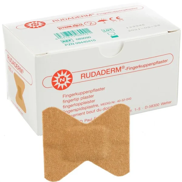 billig shop online Nobamed Pflaster Rudaderm Fingerkuppenpflaster, 100 Strips, Hypoallergen 1