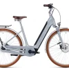 Antibakterielle Deodorant Cube Ella Cruise Hybrid 500 Easy Entry Pedelec E-Bike City Fahrrad Grau 2023 13