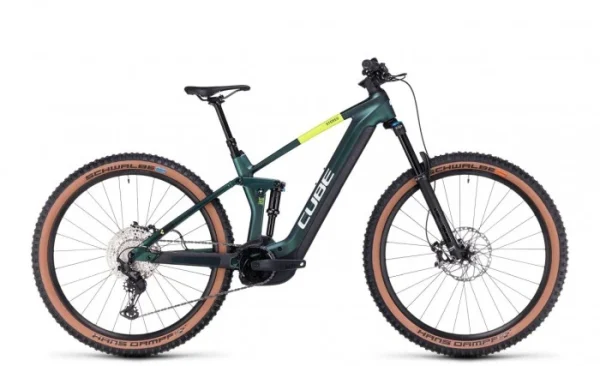 outlet online deutschland Cube Stereo Hybrid 140 HPC SLX 750 27.5” / 29” Carbon Pedelec E-Bike MTB Fahrrad Grün 2023 1