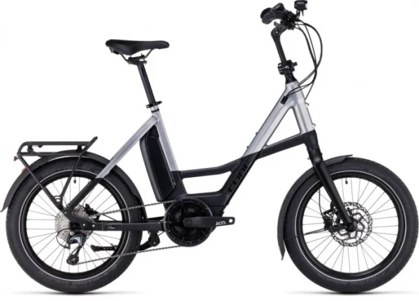 Cube Compact Sport Hybrid 20” Pedelec E-Bike Fahrrad Silberfarben/schwarz 2023 deutschland frankfurt 1