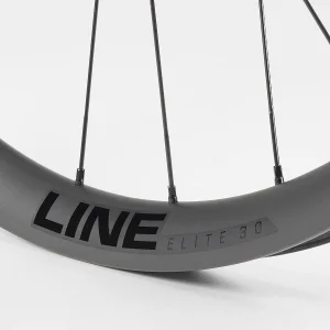 hohe Discount Bontrager Line Elite 30 27.5” Disc Boost 110mm Carbon MTB Vorderrad Schwarz 12