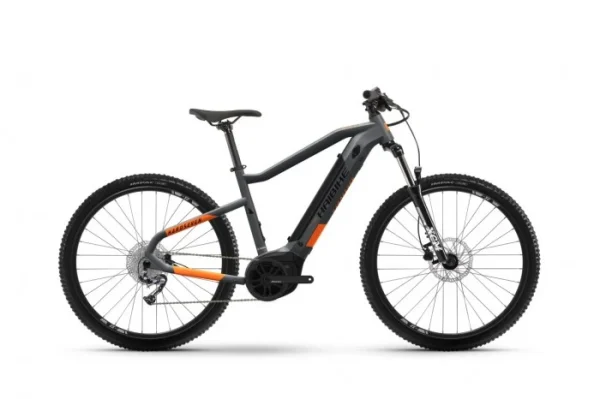 Haibike HardSeven 4 27.5” Pedelec E-Bike MTB Grau/orange 2022 Letzte 1