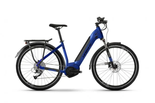 Haibike Trekking 4 27.5” Unisex Pedelec E-Bike Trekking Fahrrad Blau 2022 online shops bestellen 1