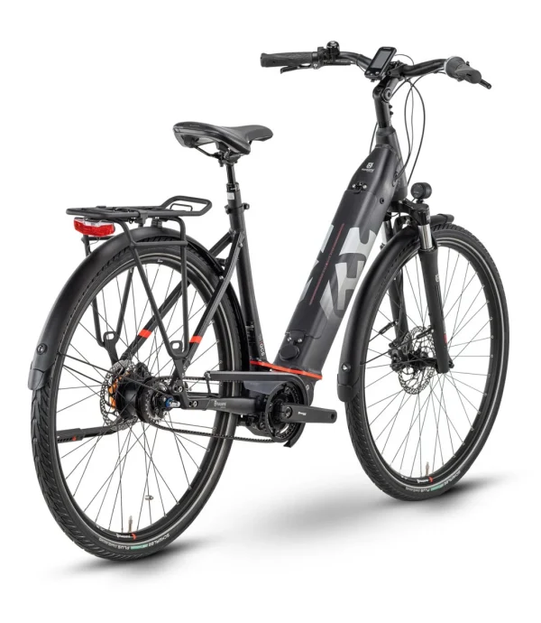 deutschland shop Husqvarna Gran City GC6 Wave Unisex Pedelec E-Bike City Fahrrad Schwarz 2023 3