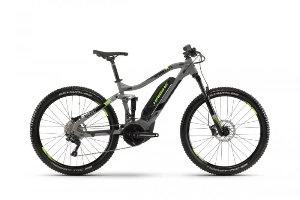Online Shop Haibike Sduro FullSeven 4.0 27.5” Pedelec E-Bike MTB Grau/schwarz/grün 2019 1