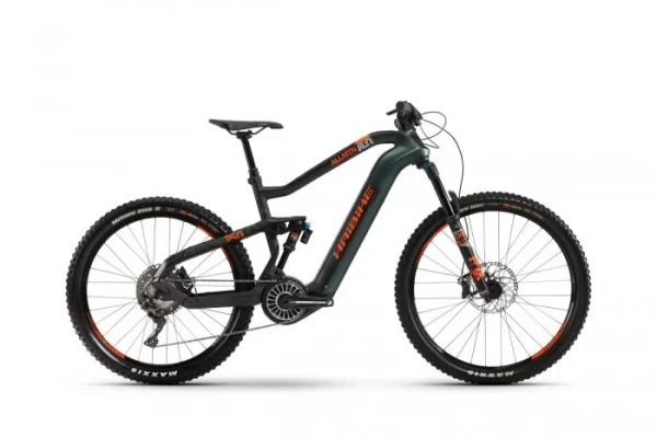 online shopping Haibike Xduro AllMtn 8.0 Flyon 27.5” Carbon Pedelec E-Bike MTB Grün/schwarz/orange 2021 1