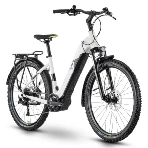 outlet billig Raymon CrossRay E 5.0 27.5” Wave Unisex Pedelec E-Bike Trekking Fahrrad Weiß/schwarz 2023 6