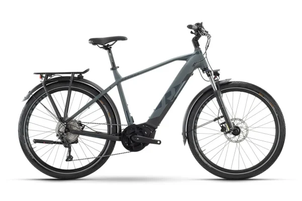 Einkaufen Günstige Raymon Tourray E 6.0 Pedelec E-Bike Trekking Fahrrad Grau 2021 3
