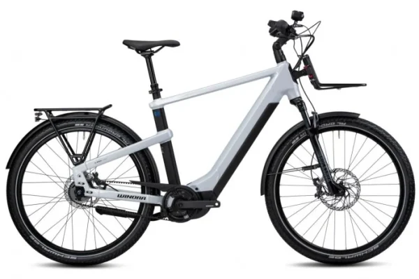 Winora Yakun R5 Pro 27.5” Pedelec E-Bike Trekking Fahrrad Weiß 2023 Sonderverkäufe Günstige 1
