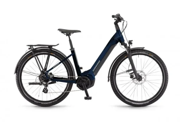 berlin shop Winora Yucatan 8 27.5” Wave Unisex Pedelec E-Bike Trekking Fahrrad Blau 2022 1