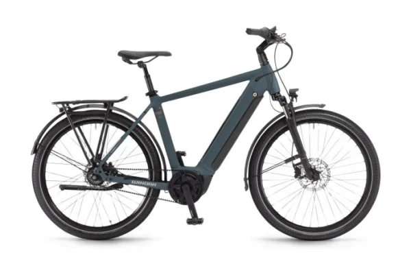 billig shop online Winora Sinus R8E RT 27.5” Pedelec E-Bike Trekking Fahrrad Matt Grau 2023 1