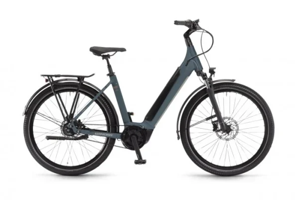 Zeitlose Klassiker Günstige Winora Sinus R8Ef 27.5” Wave Unisex Pedelec E-Bike Trekking Fahrrad Matt Grau 2023 1