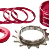 kaufen und verkaufen Reverse Single Speed Umbau Kit 13 Zähne Rot 5