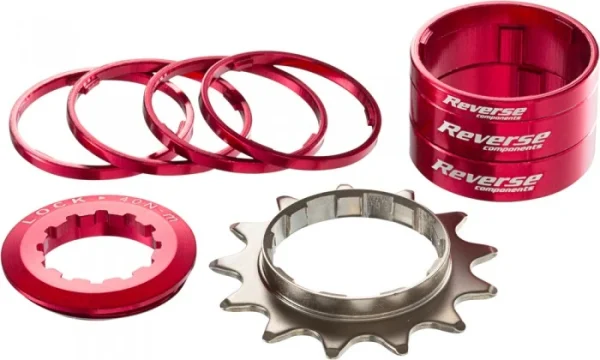 kaufen und verkaufen Reverse Single Speed Umbau Kit 13 Zähne Rot 1