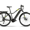 billig outlet online Haibike Sduro Trekking 2.5 Damen Pedelec E-Bike Fahrrad Grau/gelb 2020 5