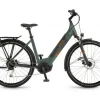 Wundervoll Winora Yucatan I9 Unisex Pedelec E-Bike Trekking Fahrrad Grün 2020 5