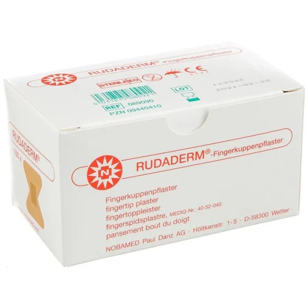 billig shop online Nobamed Pflaster Rudaderm Fingerkuppenpflaster, 100 Strips, Hypoallergen 5