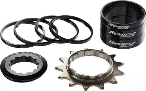 Feinstes Reverse Single Speed Umbau Kit 13 Zähne Schwarz 1