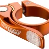 Online Shop kaufen Reverse Long Life Sattelklemme Mit Schnellspanner 34.9mm Orange 5