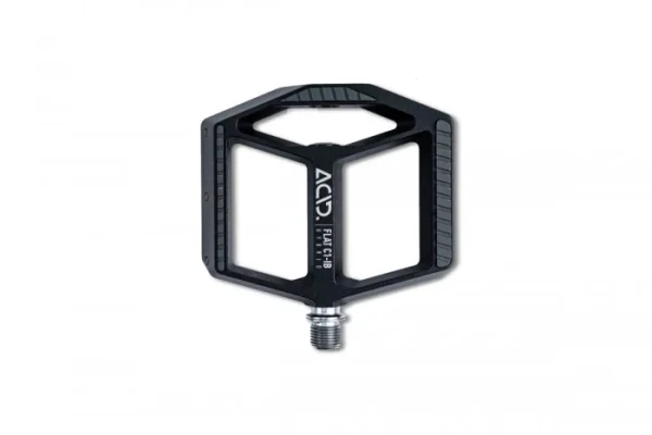 Cube Acid Flat C1-IB Hybrid Fahrrad Pedale Schwarz Wundervoll 1