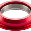 Reverse Twister Low Cup Steuersatz (unten) 50mm 1.5”-1 1/8” Semi Integriert Inkl. Gabelring Rot New Style 7