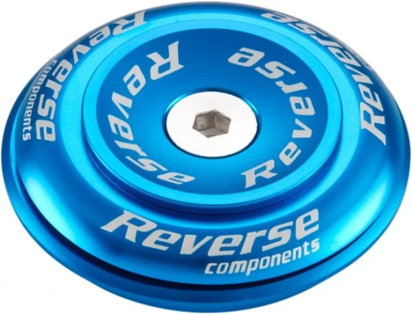 Hot Sale Reverse Twister Top Cup Headset Steuersatz (oben) 1 1/8 Semi Integriert Blau 1