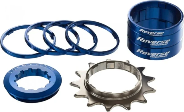 Favoriten Reverse Single Speed Umbau Kit 13 Zähne Dunkel Blau 1